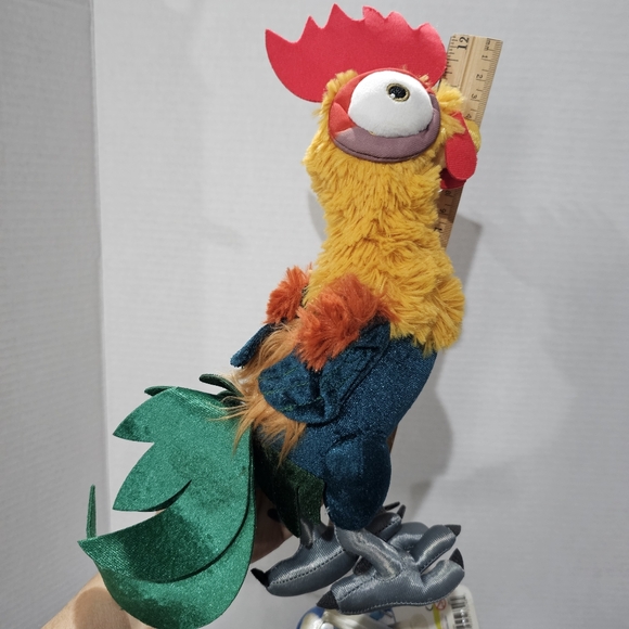Moana 12" Hei Hei Plush Toy London Disney Store Stuffed 1st Movie 🎬 - Picture 2 of 13